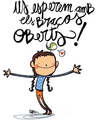 Donem la benvinguda a la nova normalitat i us esperem amb els braços oberts petits i familia. Tot sempre amb seguretat e higiene per cuidar-nos els uns i els altres. @joanturu #escolabressollapau #volemacollir